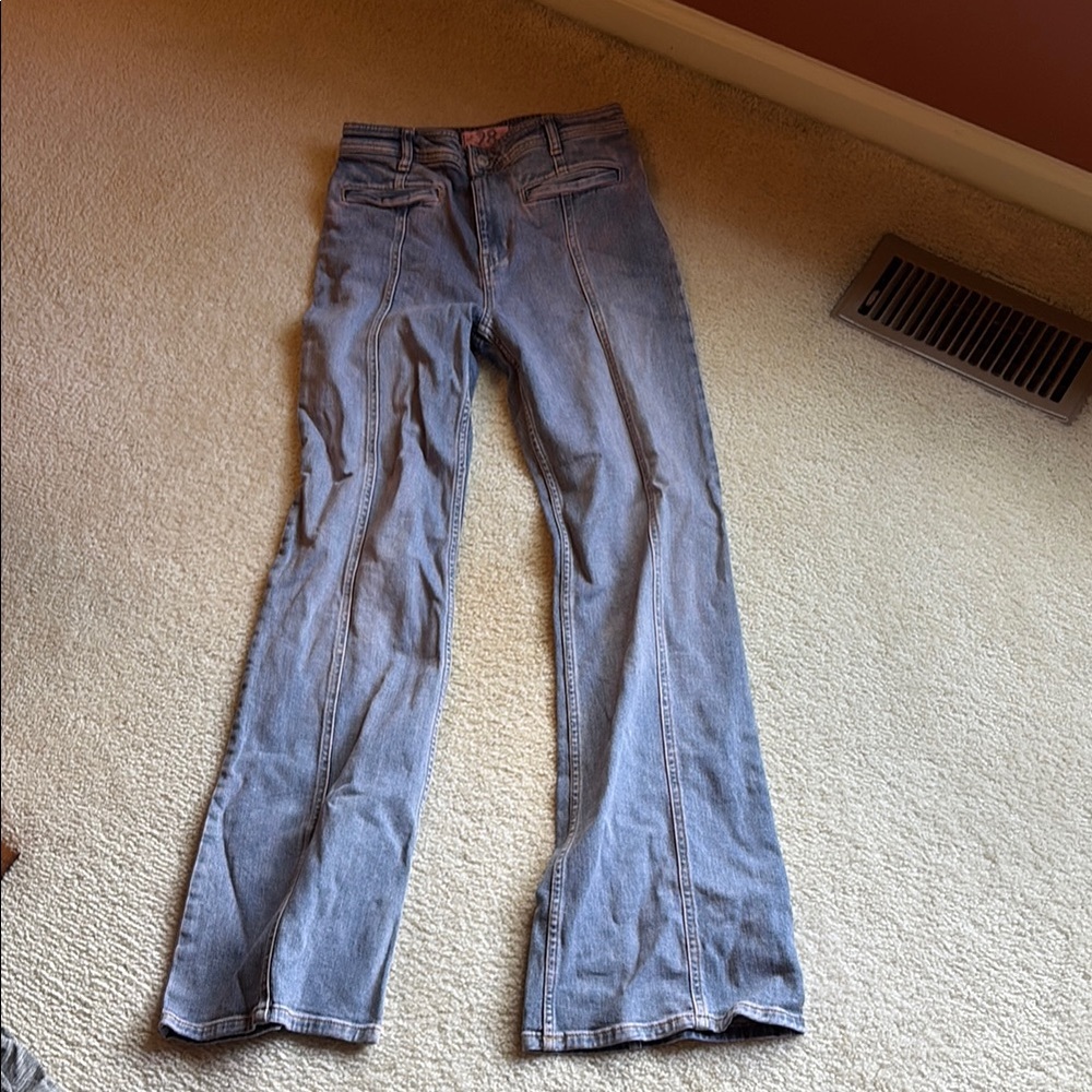 Free People Star Jeans - Size 28 - Red stained a little